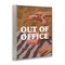Stupell Industries Out of Office Pink Phone Framed Giclee, design by Lil' Rue